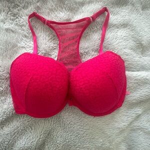 Victoria's Secret front closure hot pink